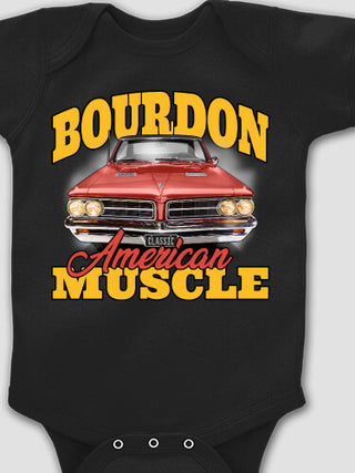 American Muscle Car : Printed Baby Bodysuits