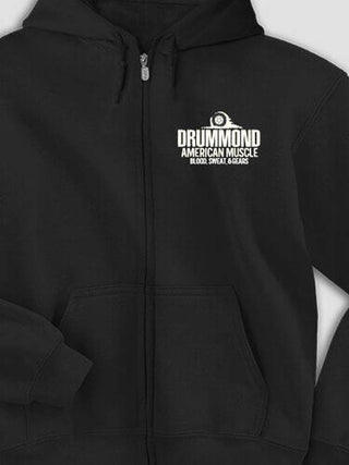 American Muscle : Embroidered Zip Hoodies
