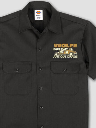 Antique Drag Race : Embroidered Work Shirts