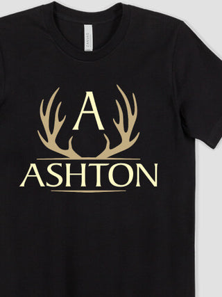 Antler Monogram : Printed T-Shirts