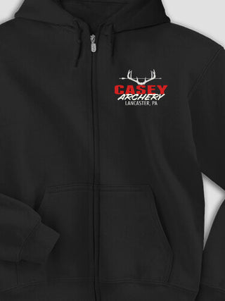 Archery : Embroidered Zip Hoodies