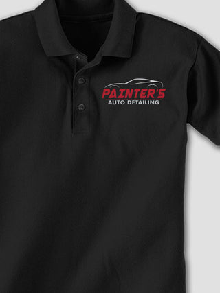 Auto Detailing : Embroidered Polo Shirts