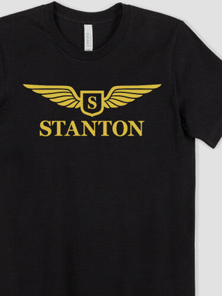 Aviation Monogram : Premium Printed T-Shirts