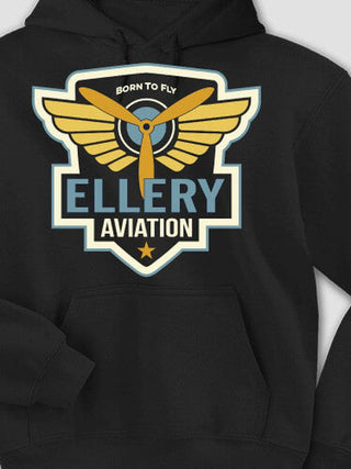 Aviation Patch : Printed Hoodies