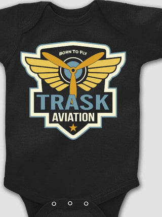 Aviation Patch : Printed Baby Bodysuits