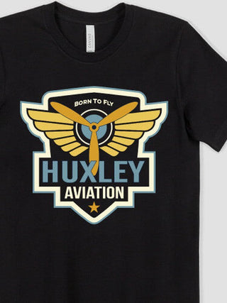Aviation Patch : Premium Printed T-Shirts