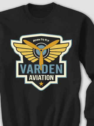 Aviation Patch : Printed Sweatshirts