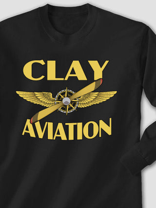 Aviation : Printed Long Sleeves