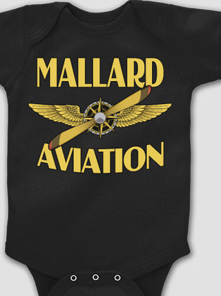 Aviation : Printed Baby Bodysuits