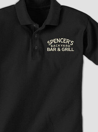 Backyard Bar and Grill : Embroidered Polo Shirts