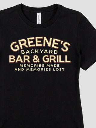 Backyard Bar and Grill : Premium Printed T-Shirts