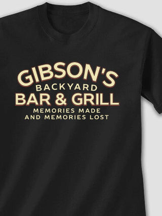 Backyard Bar and Grill : Printed T-Shirts