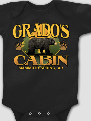 Bear Cabin : Printed Baby Bodysuits