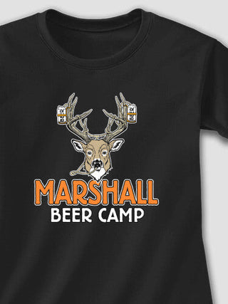 Beer Camp : Adult Ladies Fitted T-Shirt