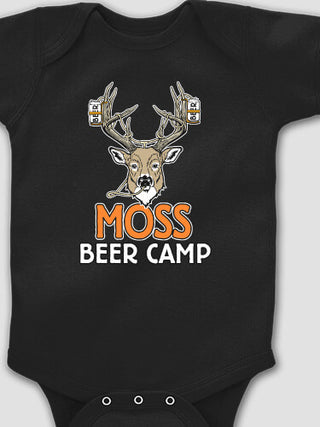 Beer Camp : Printed Baby Bodysuits