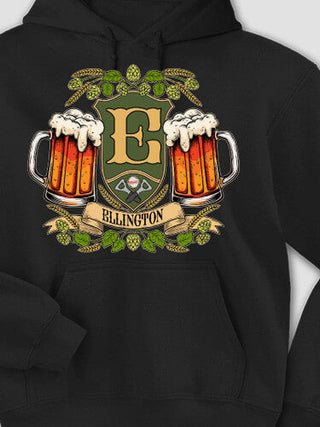 Beer Coat Of Arms : Printed Hoodies