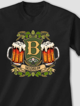 Beer Coat Of Arms : Printed T-Shirts