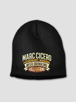 Beer Drinking Hall Of Fame : Embroidered Beanies