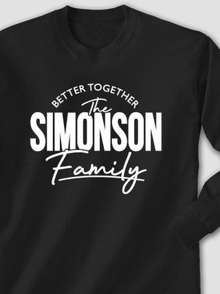 Better Together Family : Printed Long Sleeves