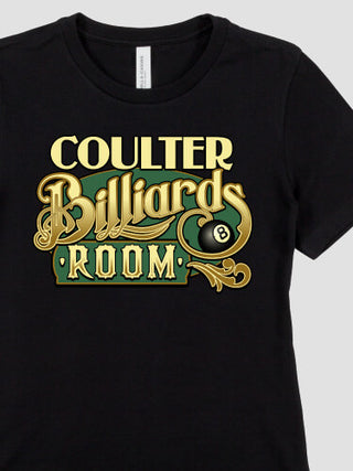 Billiards Room : Premium Ladies T-Shirts