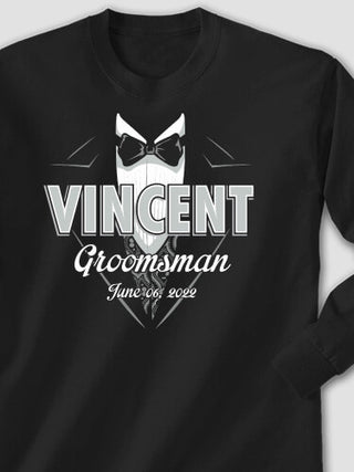 Bridal Party Guys : Printed Long Sleeves