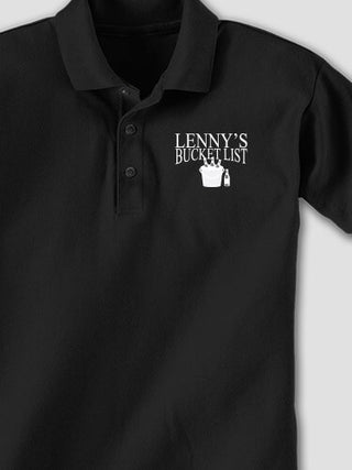 Bucket List : Embroidered Polo Shirts