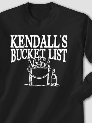 Bucket List : Printed Long Sleeves