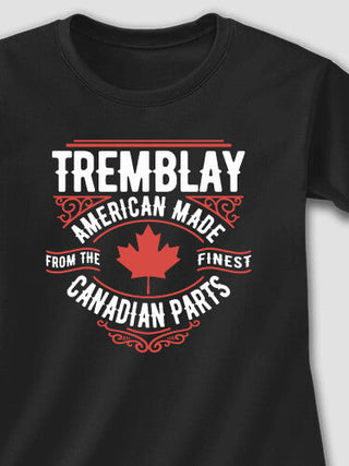 Canadian Parts : Adult Ladies Fitted T-Shirt
