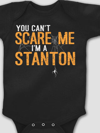 Can't Scare Me : Printed Baby Bodysuits