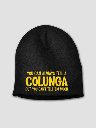 Can't Tell 'Em Much : Embroidered Beanies