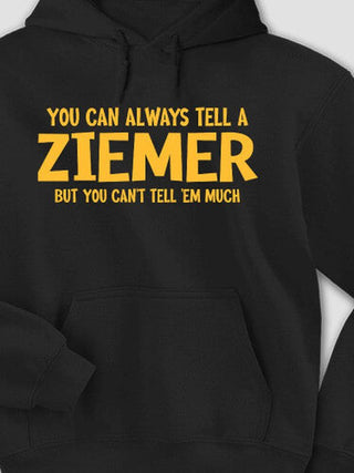 Can't Tell 'Em Much : Printed Hoodies