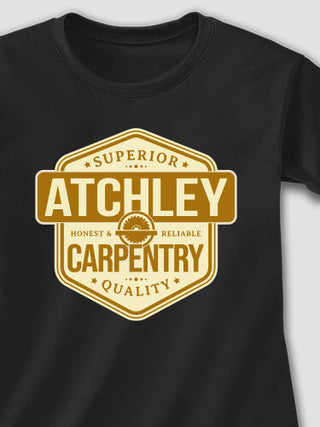 Carpentry : Adult Ladies Fitted T-Shirt