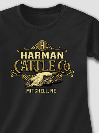 Cattle Company : Adult Ladies Fitted T-Shirt