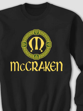 Celtic Wreath Monogram : Printed Sweatshirts