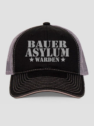 Asylum Warden : Embroidered Trucker Hats