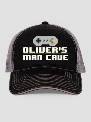 Gamer Man Cave : Embroidered Trucker Hats