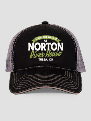 Livin' The Dream River House : Embroidered Trucker Hats