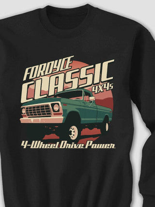 Classic 4X4s : Printed Sweatshirts