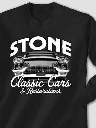 Classic Cars : Printed Long Sleeves