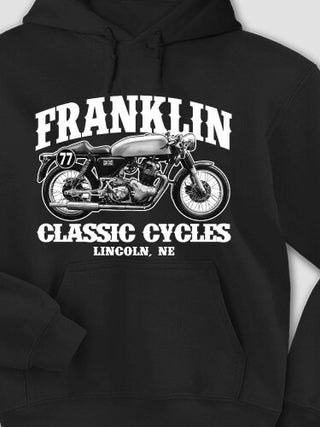 Classic Cycles : Printed Hoodies