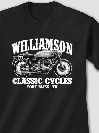 Classic Cycles : Printed T-Shirts