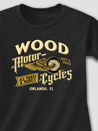 Classic Motorcycles : Adult Ladies Fitted T-Shirt