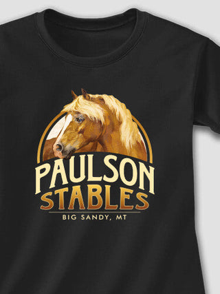 Classic Stables : Adult Ladies Fitted T-Shirt