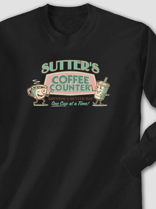 Coffee Counter : Printed Long Sleeves