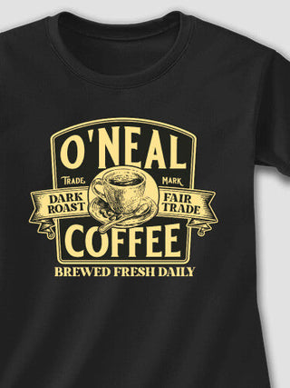 Coffee : Adult Ladies Fitted T-Shirt