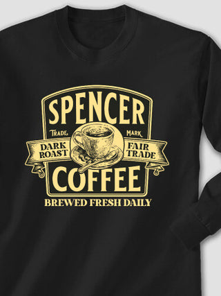 Coffee : Printed Long Sleeves