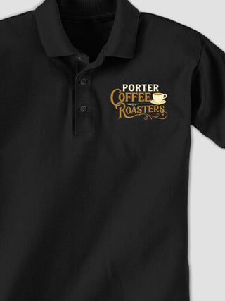 Coffee Roasters : Embroidered Polo Shirts