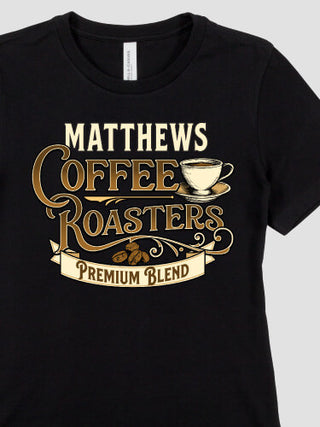 Coffee Roasters : Premium Ladies T-Shirts