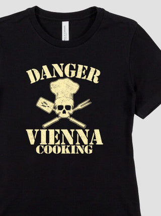 Cooking Danger : Premium Printed T-Shirts