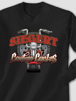 Custom Cycles : Printed Long Sleeves